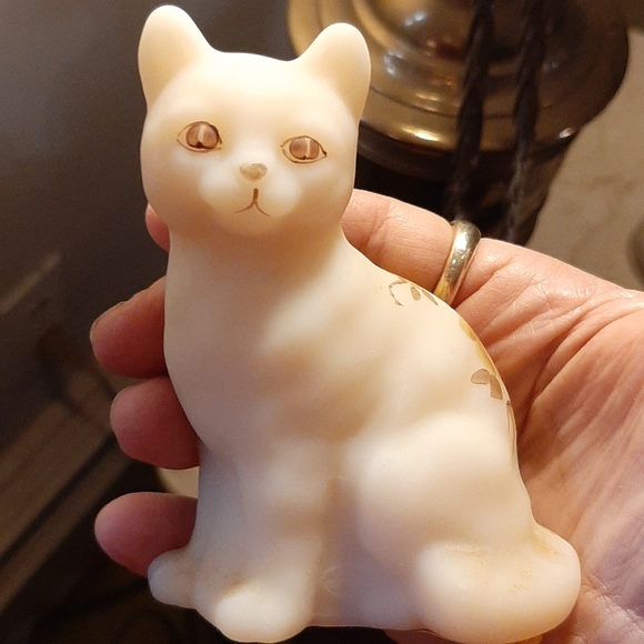Set of Fenton cat figurines - Picture 4 of 8